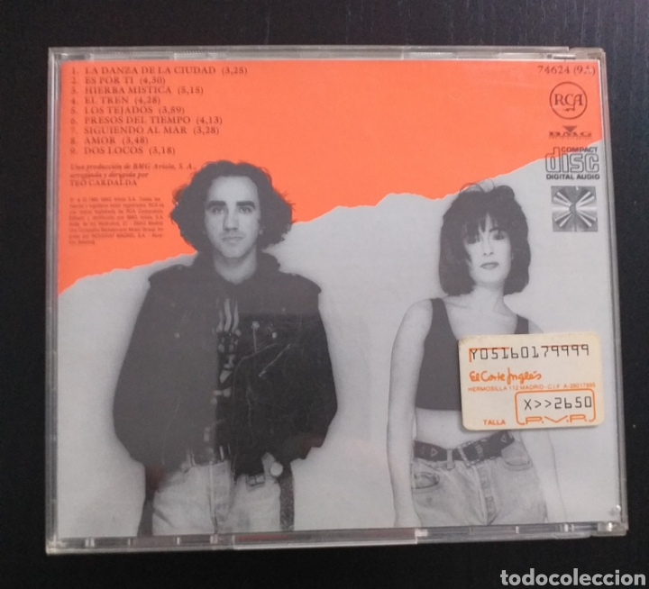 CDs de m&uacute;sica: Complices - la danza de la ciudad - Foto 2