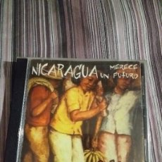 CDs de Música: CD NICARAGUA MERECE UN FUTURO. A TEMPO, ZARAGOZA 2003. Lote 340811748