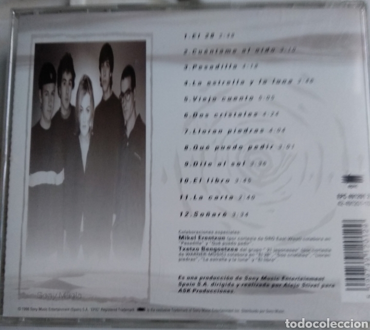 CDs de m&uacute;sica: *LA OREJA DE VAN GOGH, SPAIN, EPIC, 1998 - Foto 2