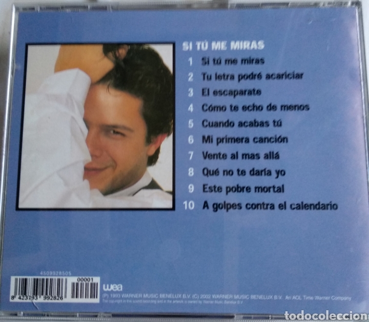 CDs de m&uacute;sica: *ALEJANDRO SANZ, SPAIN, WEA, 2002 - Foto 2