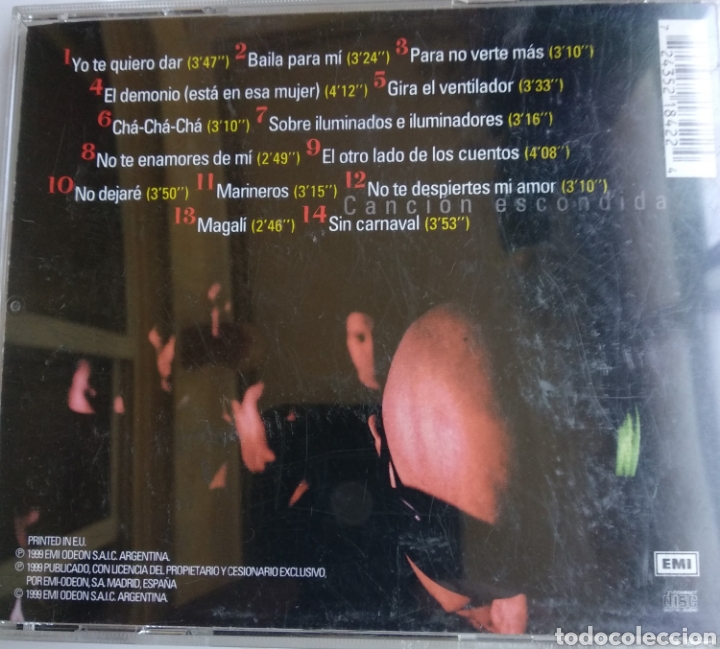 CDs de m&uacute;sica: *LA MOSCA, VISPERAS DE CARNAVAL. ARGENTINA, EMI, 1999 - Foto 2