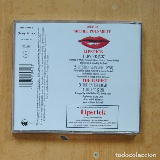 CDs de m&uacute;sica: MICHEL POLNAREFF - LIPSTICK - CD - Foto 2