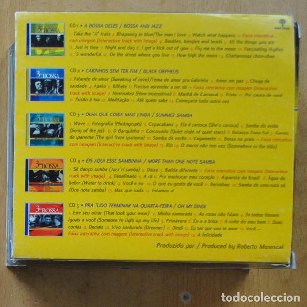 CDs de m&uacute;sica: VARIOS - 3 NA BOSSA - BOX 5 CD - Foto 2