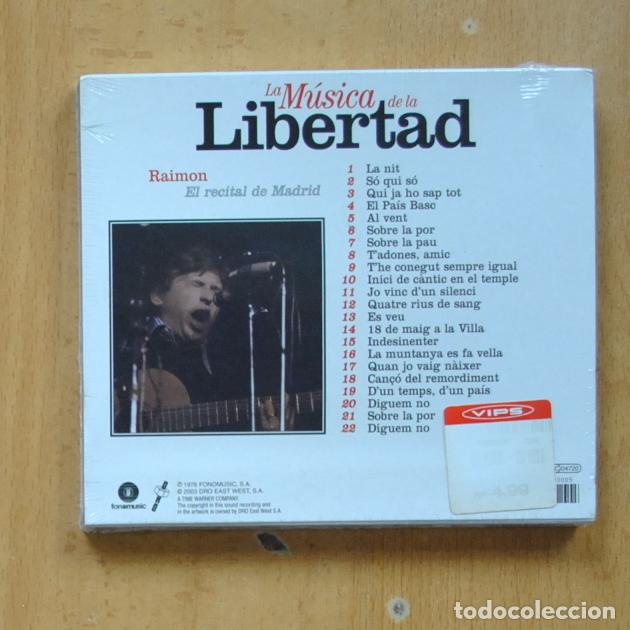 CDs de m&uacute;sica: RAIMON - EL RECITAL DE MADRID - CD - Foto 2