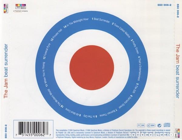CDs de m&uacute;sica: The Jam - Beat Surrender - Foto 2