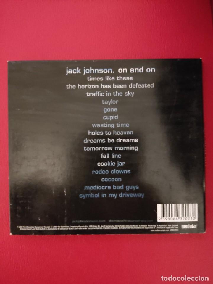 CDs de m&uacute;sica: CD JACK JOHNSON ON AND ON - Foto 2