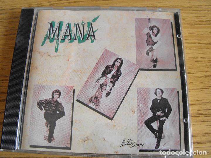 CDs de m&uacute;sica: MAN&Aacute;. Falta amor. WEA. - Foto 1