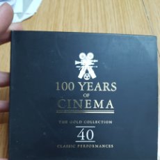 CDs de Música: DOBLE CD 100 YEARS OF CINEMA THE GOLD COLLECTION (L1). Lote 341170923