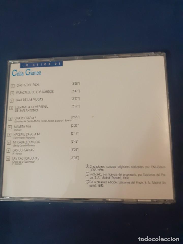 CDs de m&uacute;sica: CD lo mejor de Celia Gamez - Foto 2