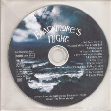 CDs de Música: BLACMORE'S NIGHT (CD PICTURE PROMOCIONAL, STEAMHAMMER RECORDS 2008). Lote 341215283