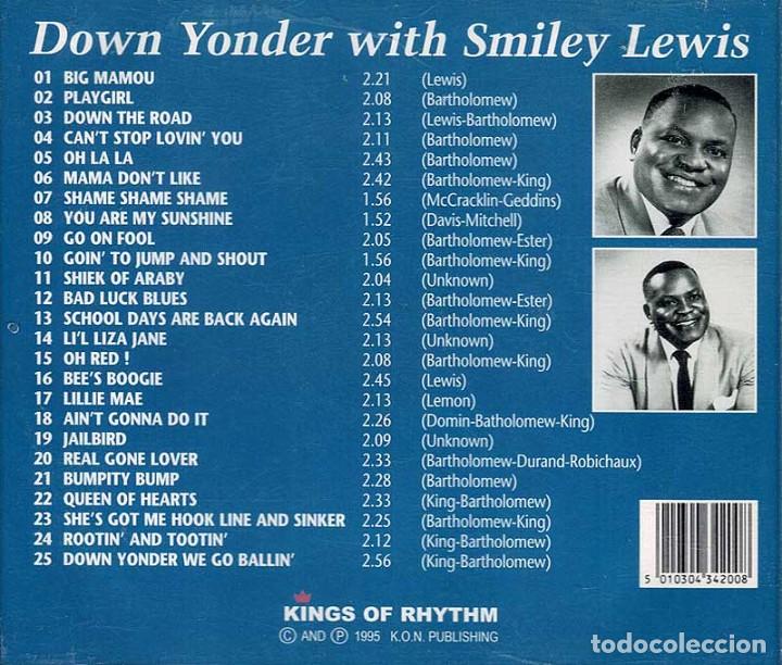CDs de m&uacute;sica: Smiley Lewis - Down Yonder With. CD - Foto 2