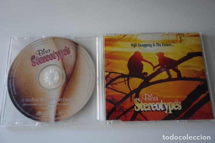 CDs de m&uacute;sica: BLUR: Stereotypes. CD SINGLE ORIGINAL UK. 4 TEMAS - Foto 1