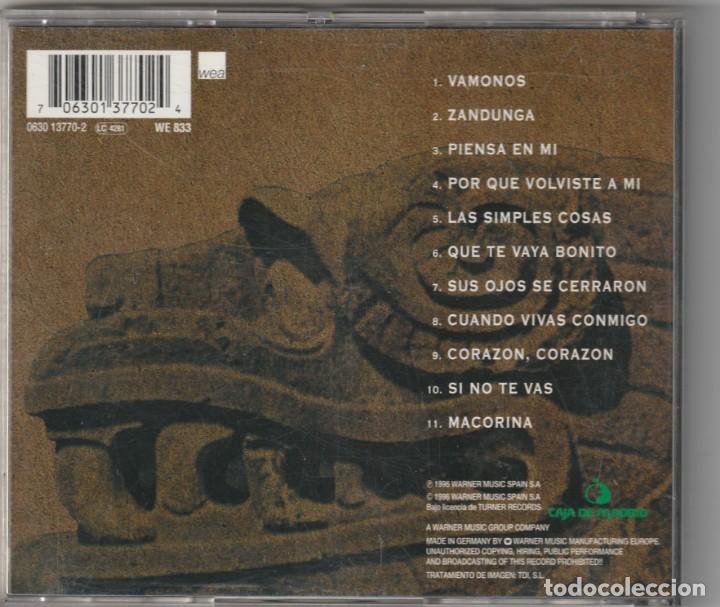 CDs de m&uacute;sica: CHAVELA VARGAS - MACORINA (CD WEA 1996) - Foto 2