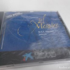 CDs de Música: CD.-CANTEM- EL MESIAS DE G.F. HÄNDEL. CD PROMOCION LA CAIXA AÑO 2005- GRABADO EN DIRECTO. Lote 341355468