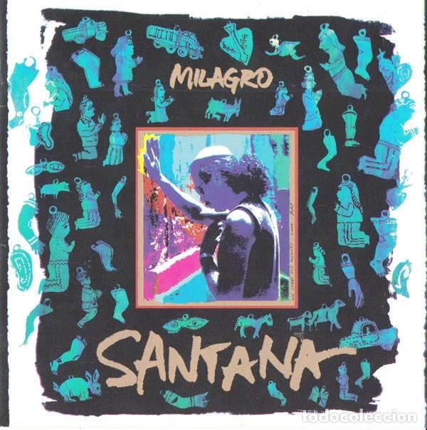 CDs de m&uacute;sica: SANTANA MILAGRO CD 1992 - Foto 1