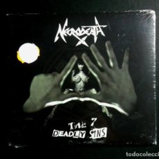 CDs de Música: NECRODEATH - THE 7 DEADLY SINS - CD 2014 - SCARLET (NUEVO / PRECINTADO). Lote 341679328