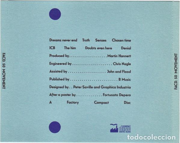 CDs de m&uacute;sica: New Order - Movement - Foto 2