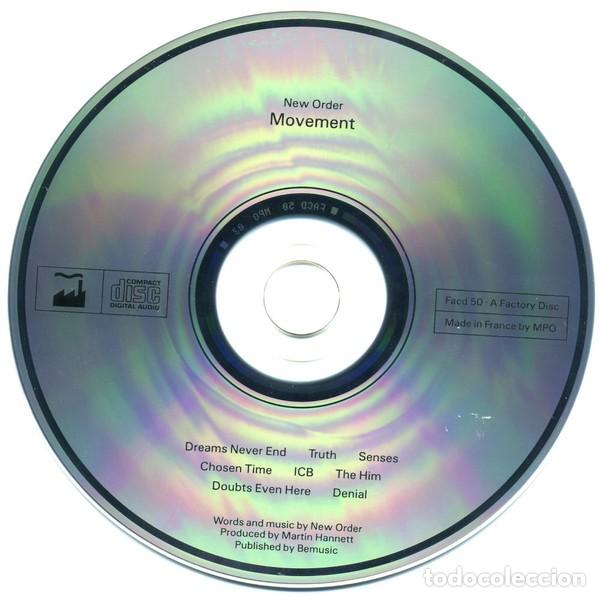 CDs de m&uacute;sica: New Order - Movement - Foto 3
