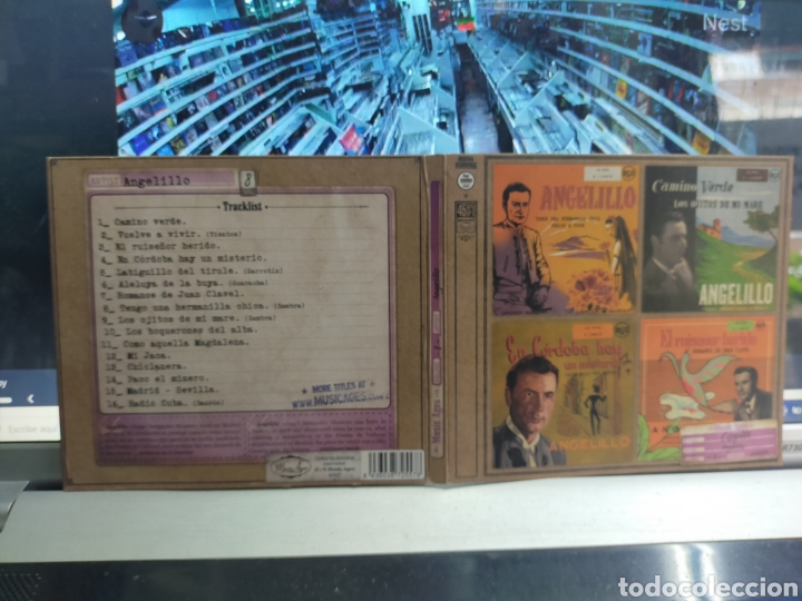 CDs de m&uacute;sica: Angelillo CD m&uacute;sic ages 2007 - Foto 1
