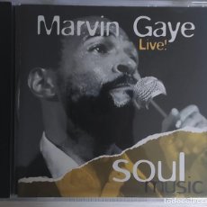 CDs de Música: MARVIN GAYE: LIVE!. Lote 341834578