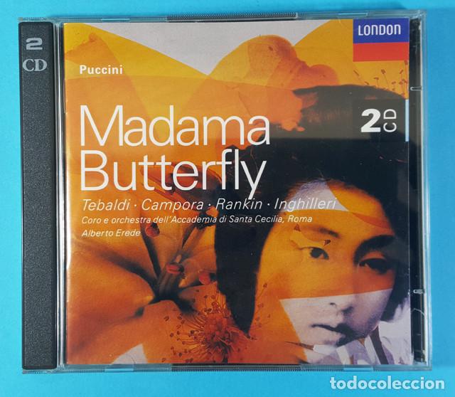 CDs de m&uacute;sica: MADAMA BUTTERFLY PUCCINI, TEBALDI CAMPORA RANKIN INGHILLERI, LONDON DECCA 1993 2 CD 440 230-2