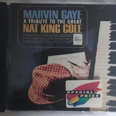 CDs de Música: MARVIN GAYE: A TRIBUTE TO THE GREAT NAT KING COLE. Lote 341843278