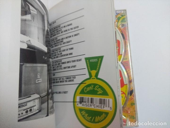 CDs de m&uacute;sica: KAISER CHIEFS/OFF WITH THEIR HEADS/LIBRO CD DOBLE. - Foto 6