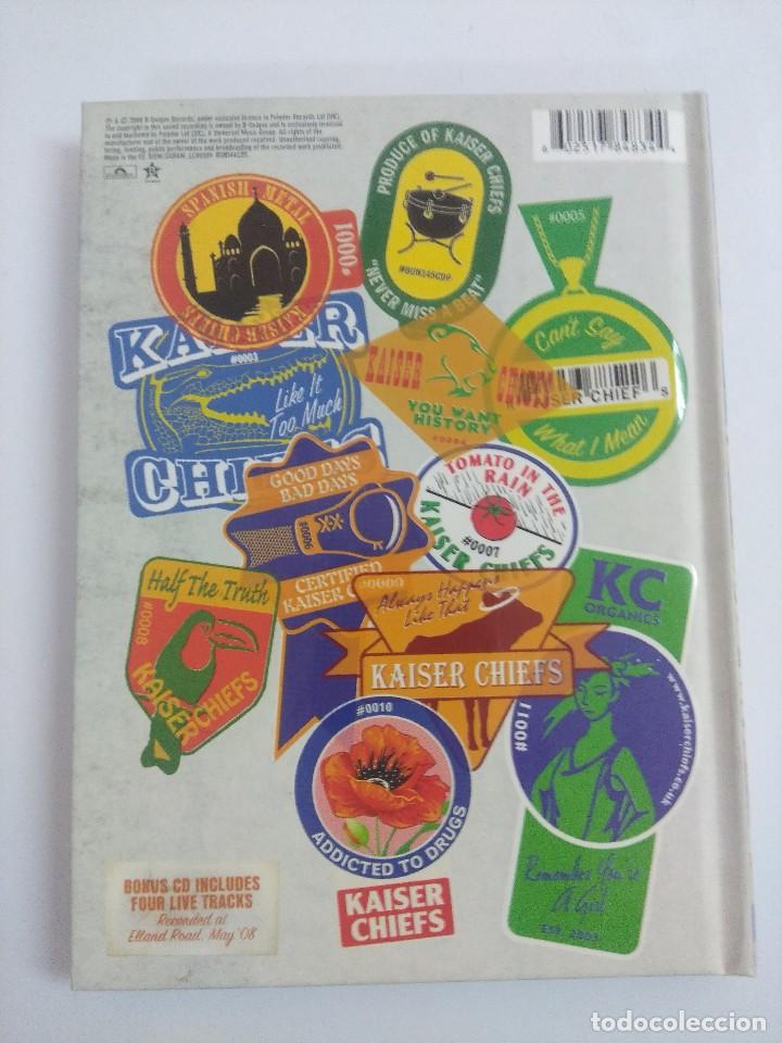 CDs de m&uacute;sica: KAISER CHIEFS/OFF WITH THEIR HEADS/LIBRO CD DOBLE. - Foto 8