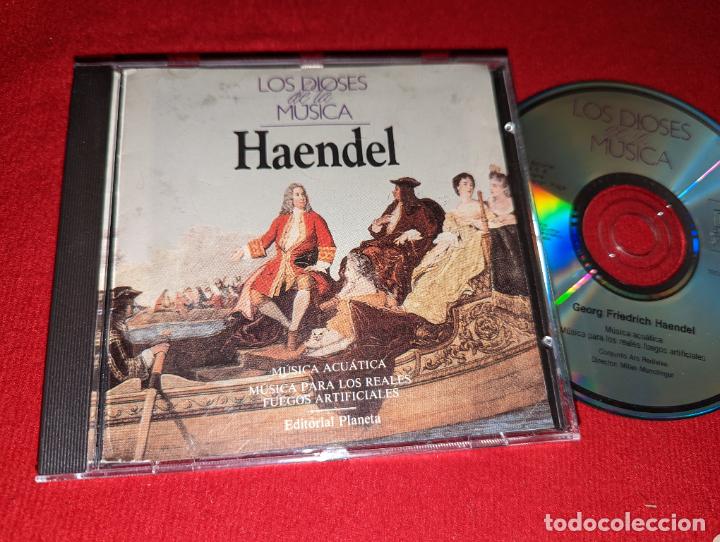 CDs de Musique: ARS REDIVIVA Dir;Munclinger HAENDEL Musica acuatica+Musica reales fuegos artificiales CD 1989 SPAIN