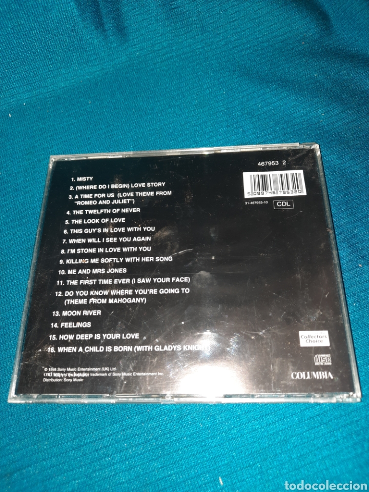 CDs de m&uacute;sica: CD JOHNNY MATHIS, HITS - Foto 2