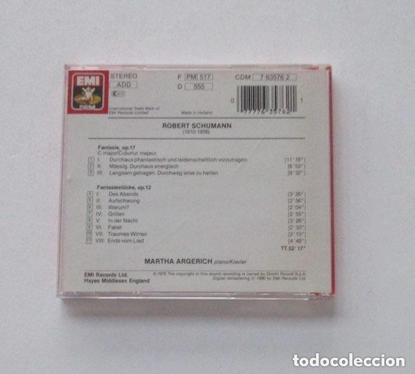 CDs de m&uacute;sica: SCHUMANN - MARTHA ARGERICH - Foto 3
