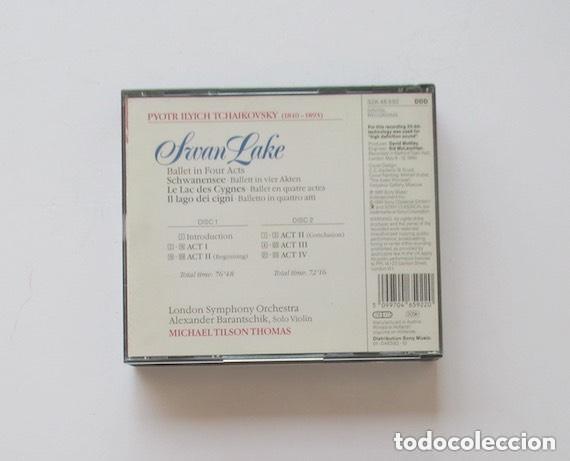 CDs de m&uacute;sica: TCHAIKOVSKY SRVAN LAKE - MICHAEL TILSON THOMAS DOS - Foto 4