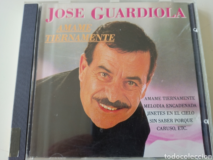 CDs de m&uacute;sica: Jos&eacute; Guardiola - Amame tiernamente - Foto 1