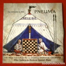 CDs de Música: LA MUSICA DE PNEUMA (CD) TRES CULTURAS DE LA MÚSICA MEDIEVAL ESPAÑOLA, ALFONSO X SABIO, AL-ANDALUS