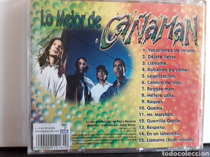 CDs de m&uacute;sica: Ca&ntilde;aman &lrm;&ndash; Lo Mejor de Ca&ntilde;aman - Foto 2