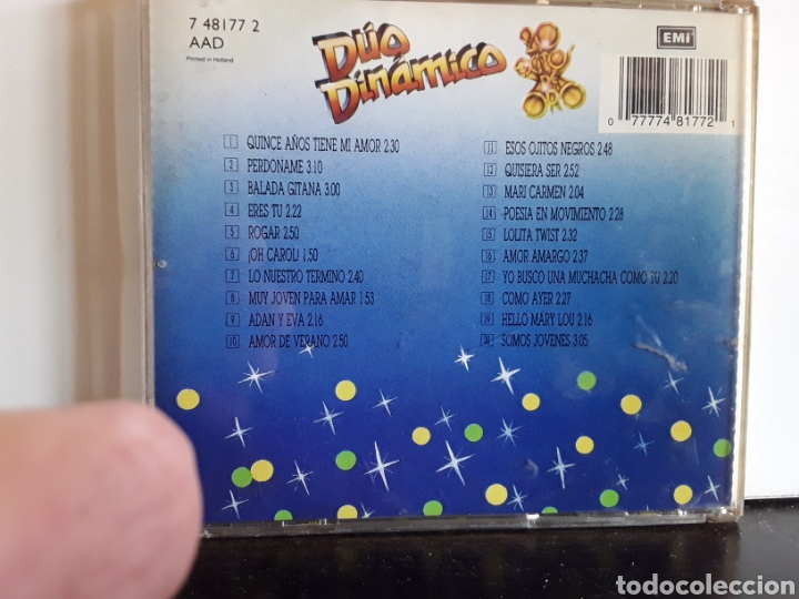 CDs de m&uacute;sica: D&uacute;o Din&aacute;mico &lrm;&ndash; 20 &Eacute;xitos De Oro - Foto 2