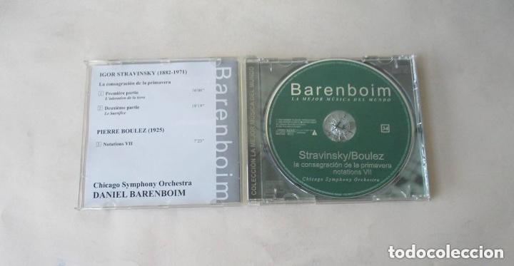 CDs de m&uacute;sica: BARENBOIM - STRAVINSKY - BOULEZ - Foto 2