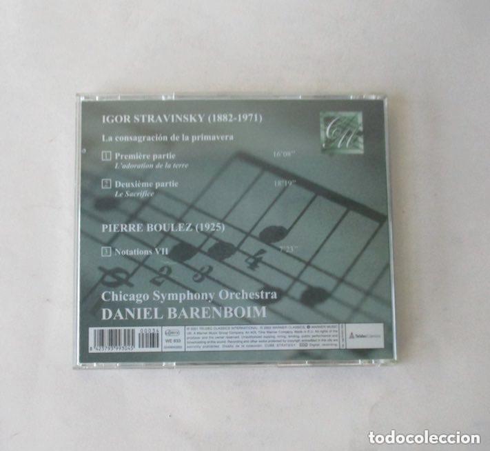 CDs de m&uacute;sica: BARENBOIM - STRAVINSKY - BOULEZ - Foto 3