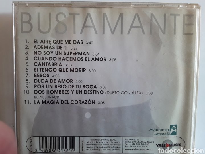 CDs de m&uacute;sica: Bustamante &lrm;&ndash; Bustamante - Foto 2