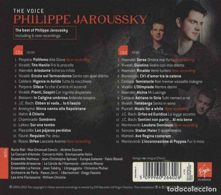 CDs de m&uacute;sica: THE VOICE - PHILIPPE JAROUSSKY - CD 2 VIRGIN CLASSICS ***NUEVO - Foto 3
