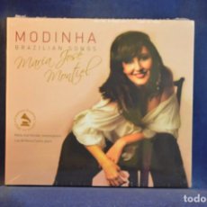 CDs de Música: MARÍA JOSÉ MONTIEL, LUIZ DE MOURA CASTRO - MODINHA, BRAZILIAN SONGS - CD. Lote 342051933
