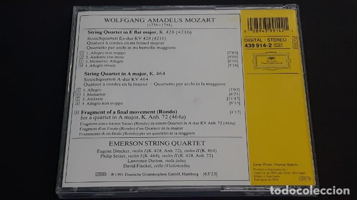 CDs de m&uacute;sica: CD MOZART &bull; STRING QUARTETS K.428 & 464 - Foto 3