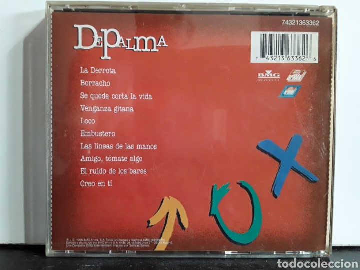 CDs de m&uacute;sica: DePalma &lrm;&ndash; DePalma - Foto 2