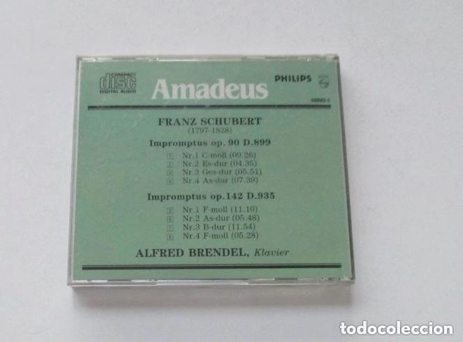 CDs de m&uacute;sica: SCHUBERT - IMPROMPTUS, ALFRED BRENDEL - Foto 3