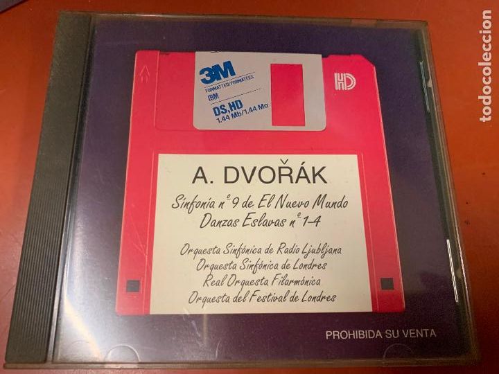 CDs de m&uacute;sica: A. DVORAK - CD, descatalogado. original - Foto 1