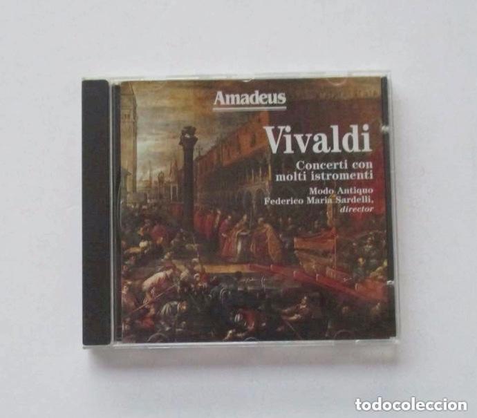 CDs de M&uacute;sica: VIVALDI, CONCIERTI CON MOLTI ISTRUENTI, MODO ANTIQUO - FEDERICO MARIA SARDELLI
