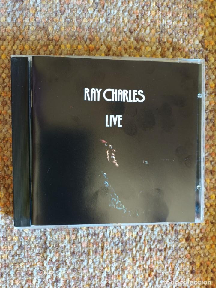 CDs de m&uacute;sica: Ray Charles , Live , CD Germany 1987 , estado impecable. - Foto 1