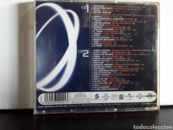 CDs de m&uacute;sica: Gran Hermano - Gran Disco Vol. 2 - Foto 2