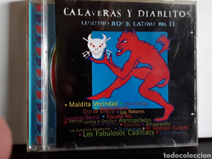 CD di Musica: Calaveras y Diablitos. Leg&iacute;timo Rock Latino. Vol. II