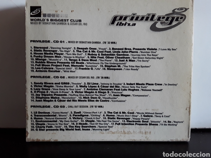 CDs de m&uacute;sica: Privilege Ibiza 2003 - Foto 2